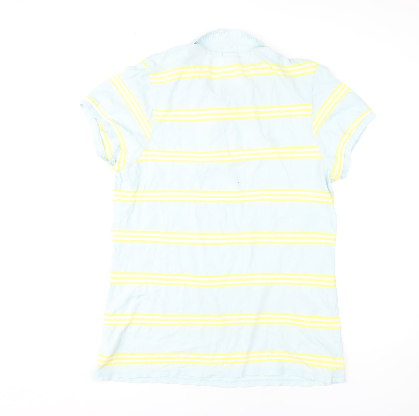 Old Navy Men's Blue XL Striped Polo Shirt