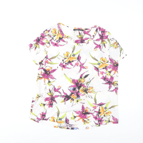 Marks and Spencer Women's Floral T-Shirt Size 14
