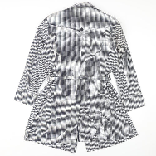 Marks & Spencer Women's Multicoloured Trench Coat Size 16