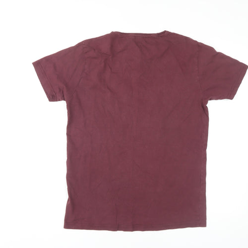 Jack & Jones Men's Red M Graphic Print T-Shirt