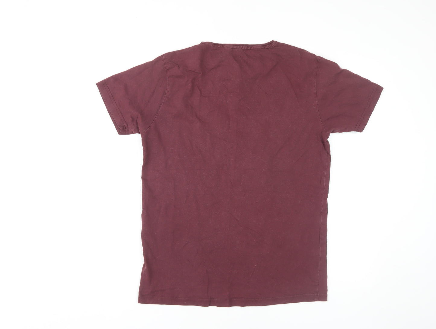 Jack & Jones Men's Red M Graphic Print T-Shirt