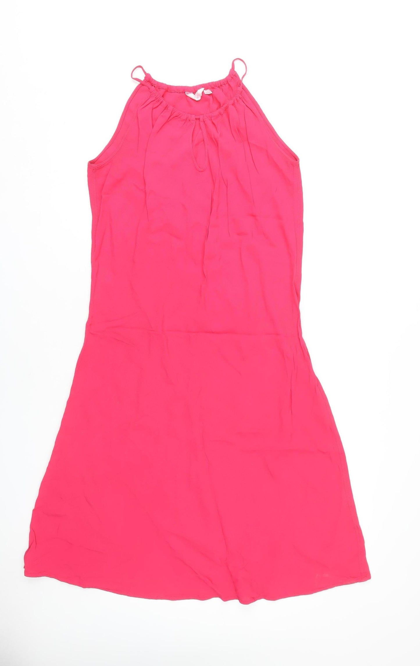 Next Women's Pink Sleeveless Dress Size 14