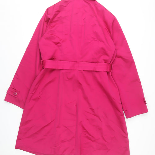 Planet Women's Pink Trench Coat Size 14