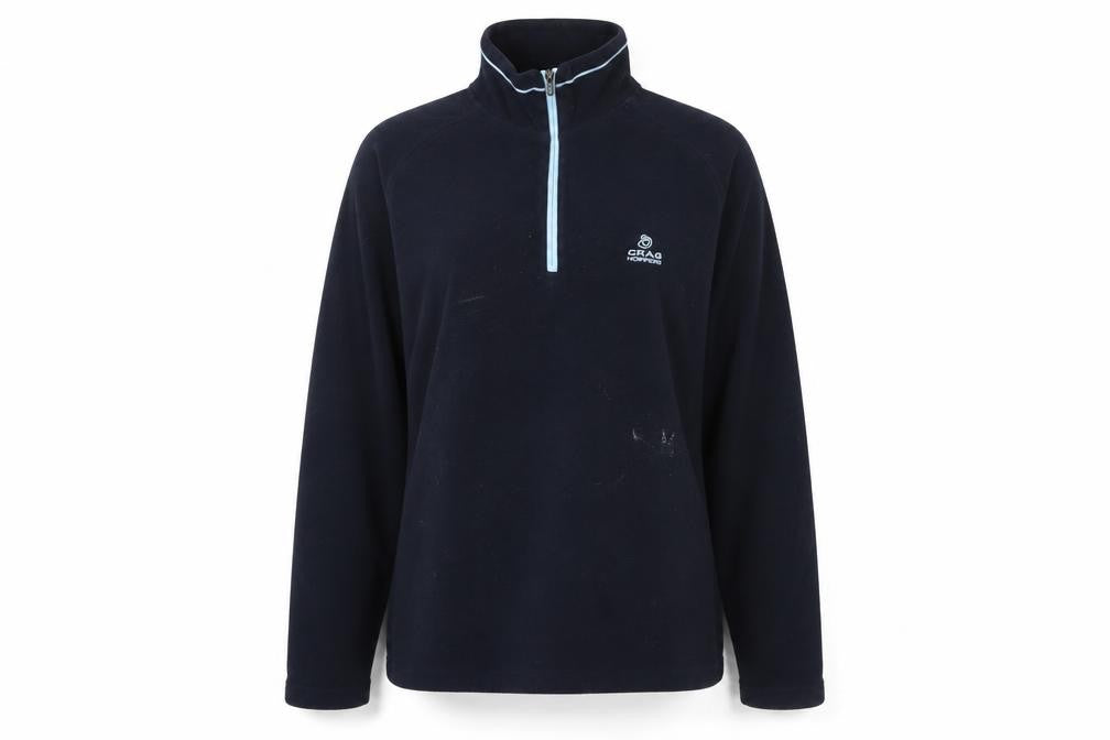 Front view of Craghoppers Women's Black Pullover Sweatshirt, size 10