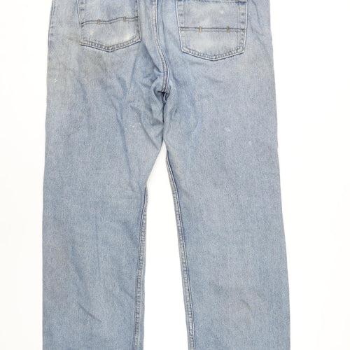Marks and Spencer Men's Blue Straight Jeans, Size 36