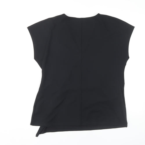 Marks and Spencer Women's Black Wrap Blouse UK 16