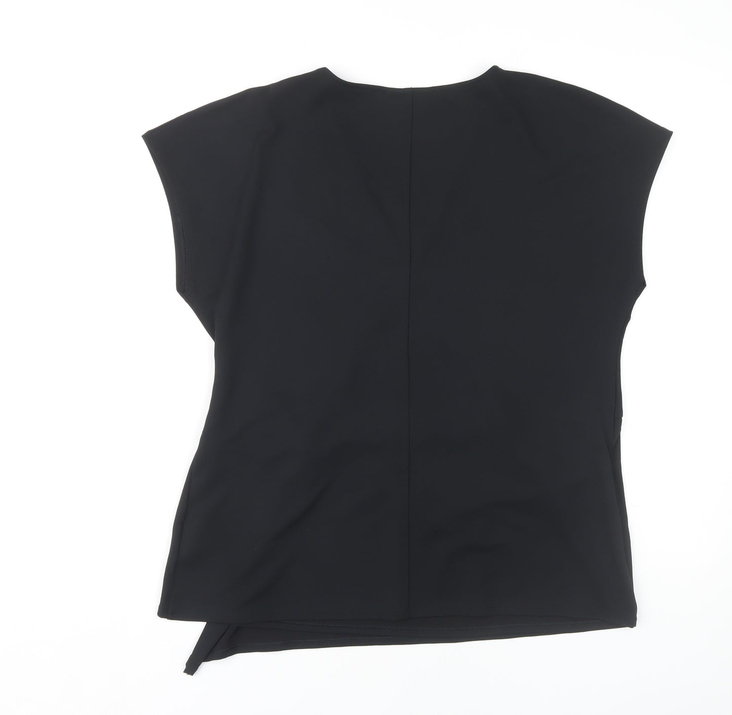 Marks and Spencer Women's Black Wrap Blouse UK 16