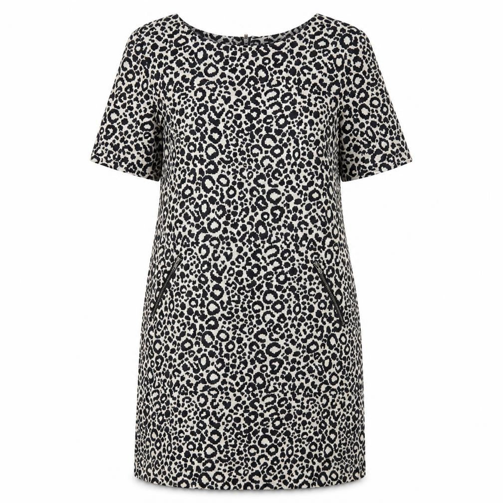 Wallis Women’s Animal Print Half Sleeve Dress