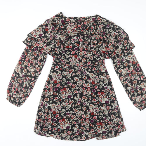 New Look Women's Floral Wrap Dress UK 12