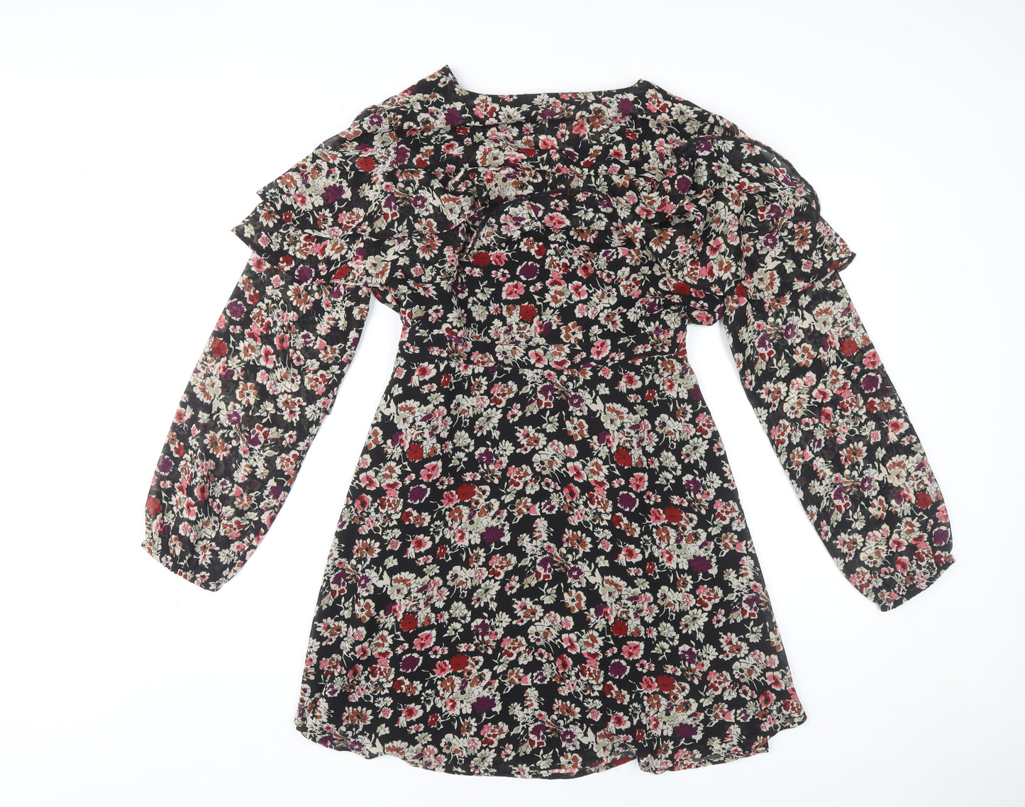 New Look Women's Floral Wrap Dress UK 12