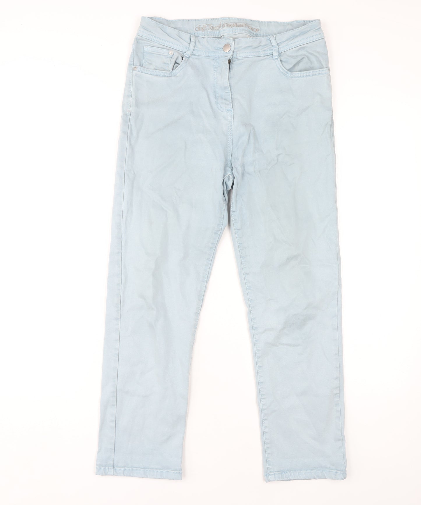 Next Women's Blue Jeans Size 12 Light Wash
