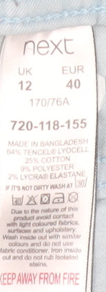 Next Women's Blue Jeans Size 12 Light Wash