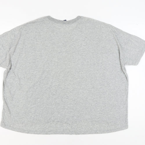 Nike Unisex Grey T-Shirt XL Casual Crew Neck