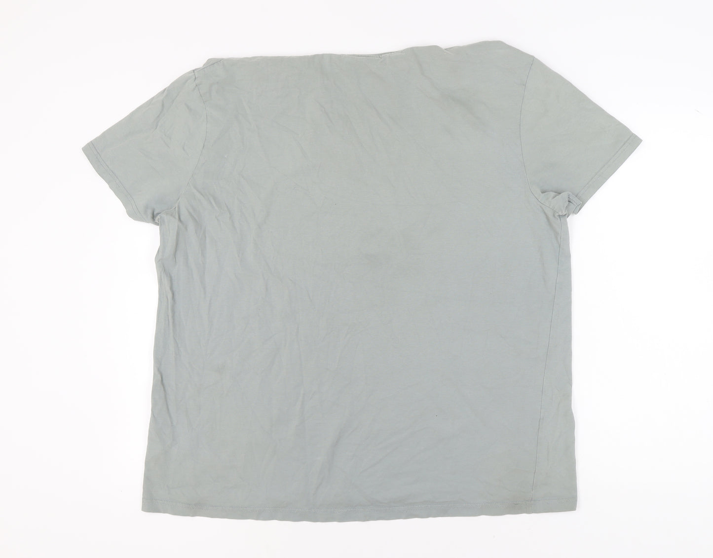 McKenzie Men's Grey Graphic T-Shirt 2XL