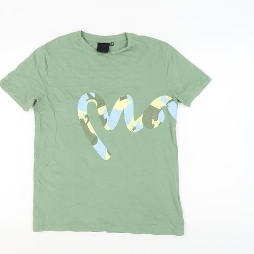 Money Green Camouflage T-Shirt Boys 15-16 Years