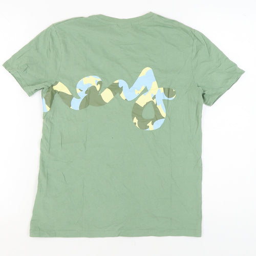 Money Green Camouflage T-Shirt Boys 15-16 Years