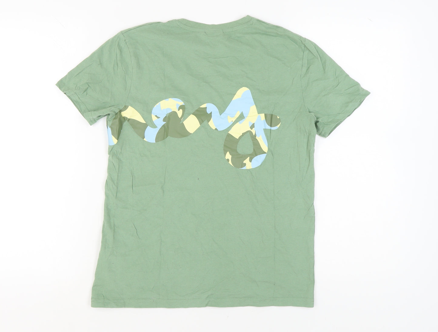 Money Green Camouflage T-Shirt Boys 15-16 Years
