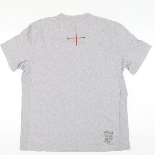 Next Men's Grey England Graphic T-Shirt XL