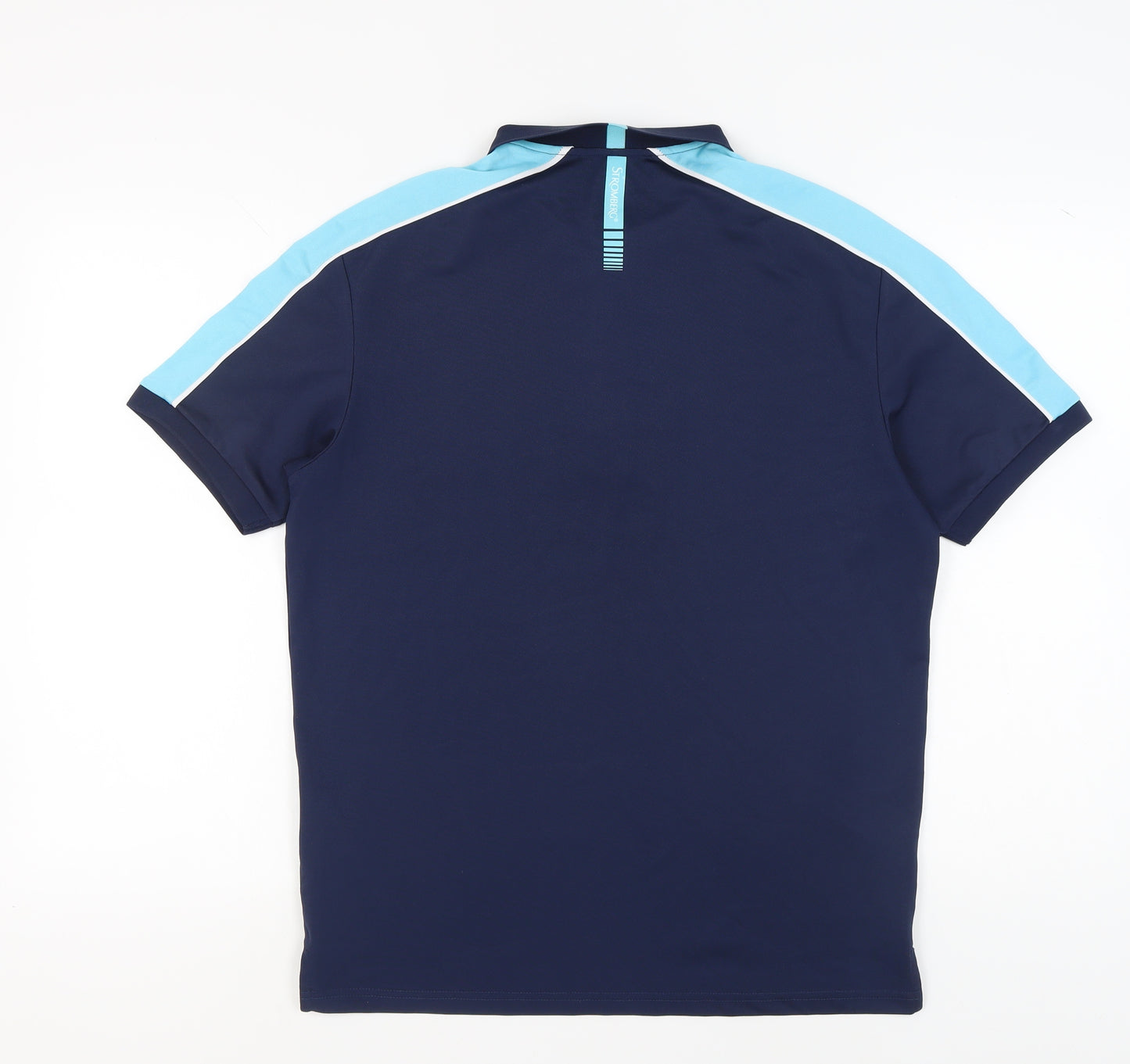 Stromberg Men's Blue Polo Shirt M