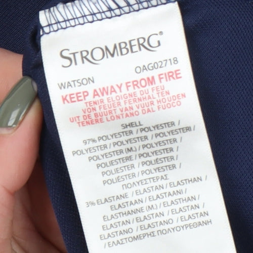 Stromberg Men's Blue Polo Shirt M