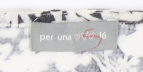 Marks and Spencer Women's Multicoloured Floral Top 16