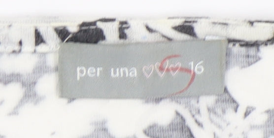 Marks and Spencer Women's Multicoloured Floral Top 16