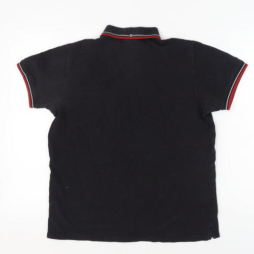 Ben Sherman Men's Black Polo Shirt Size L