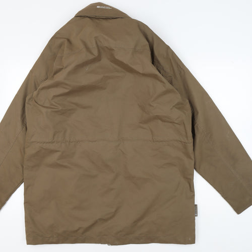 Mountain Warehouse Men's Brown Waterproof Jacket Large