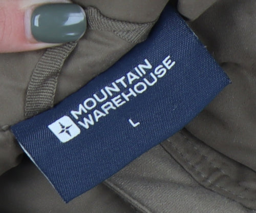 Mountain Warehouse Men's Brown Waterproof Jacket Large