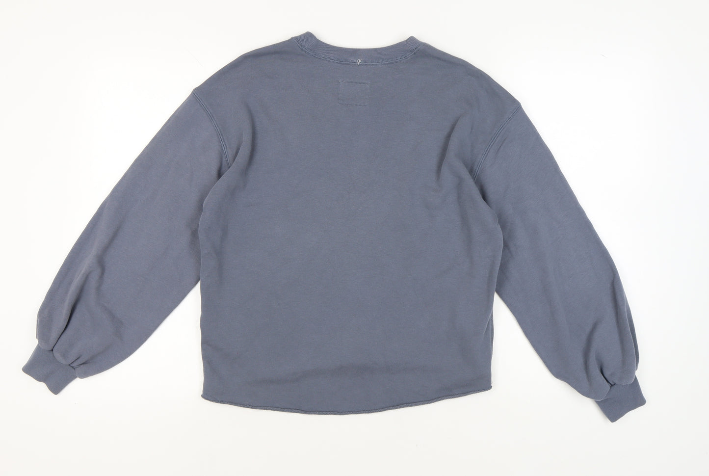 Abercrombie & Fitch Women's Grey Crew Neck Pullover Sweatshirt S