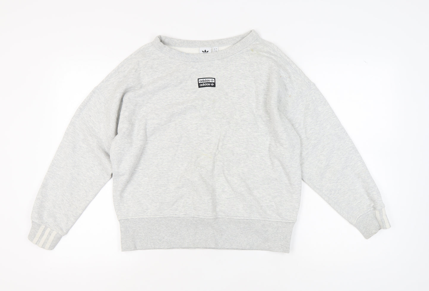 Adidas Women's Grey Pullover Sweatshirt Size 10