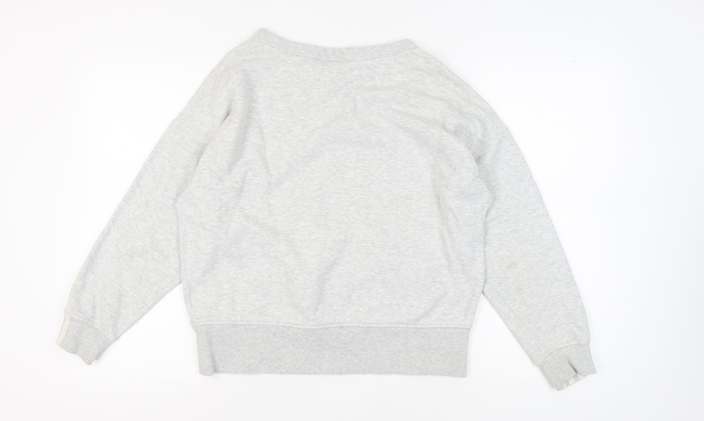 Adidas Women's Grey Pullover Sweatshirt Size 10