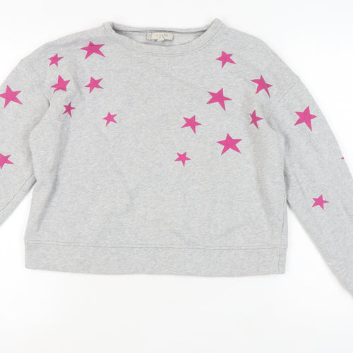 Hobbs Women's Grey Star Sweatshirt - Size S