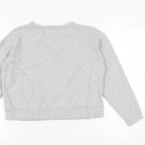 Hobbs Women's Grey Star Sweatshirt - Size S