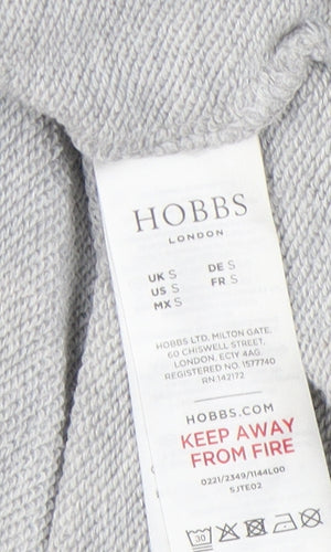 Hobbs Women's Grey Star Sweatshirt - Size S