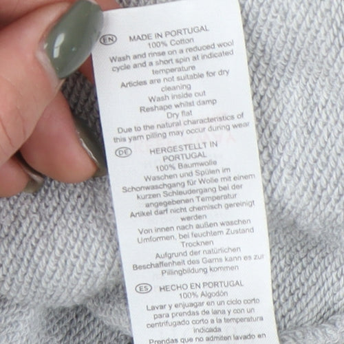 Hobbs Women's Grey Star Sweatshirt - Size S