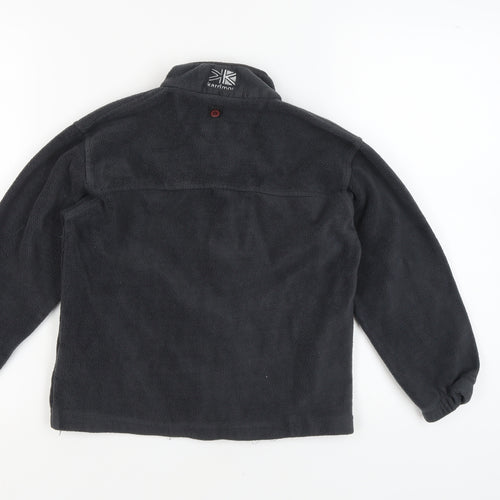 Karrimor Boys Black Fleece Jacket 13 Years