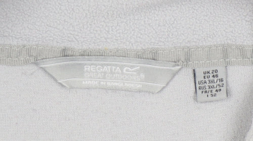Regatta Women's Grey Fleece Sweatshirt Size 20