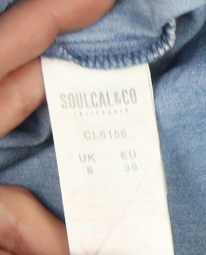 Soulcal & Co Women's Blue Tank Dress Size 8