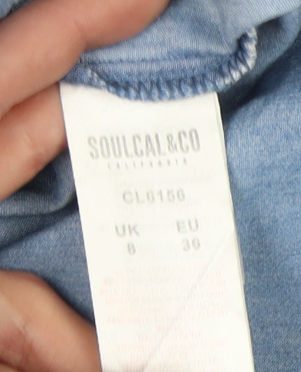 Soulcal & Co Women's Blue Tank Dress Size 8