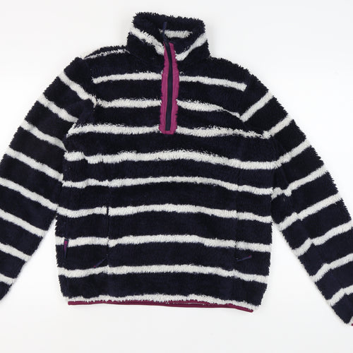 Mountain Warehouse Women's Striped Fleece Sweatshirt Size 12
