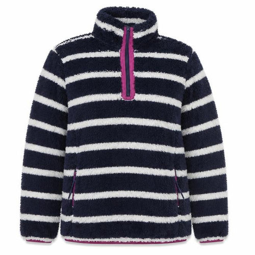 Mountain Warehouse Women's Striped Fleece Sweatshirt Size 12