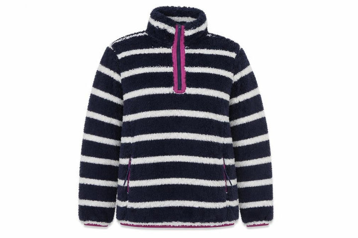 Mountain Warehouse Women's Striped Fleece Sweatshirt Size 12
