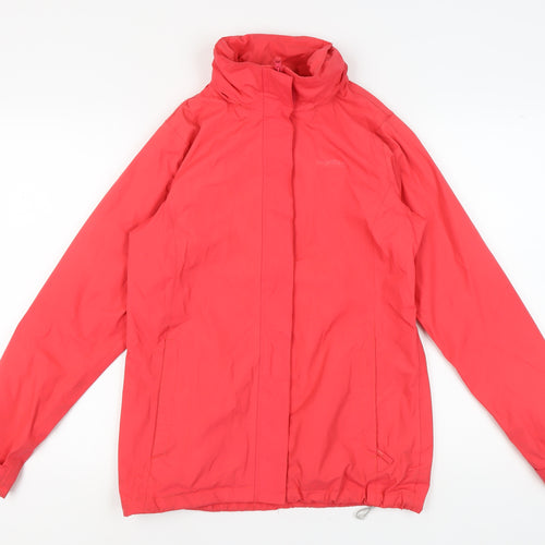 Regatta Women's Red Waterproof Hooded Jacket Size 10