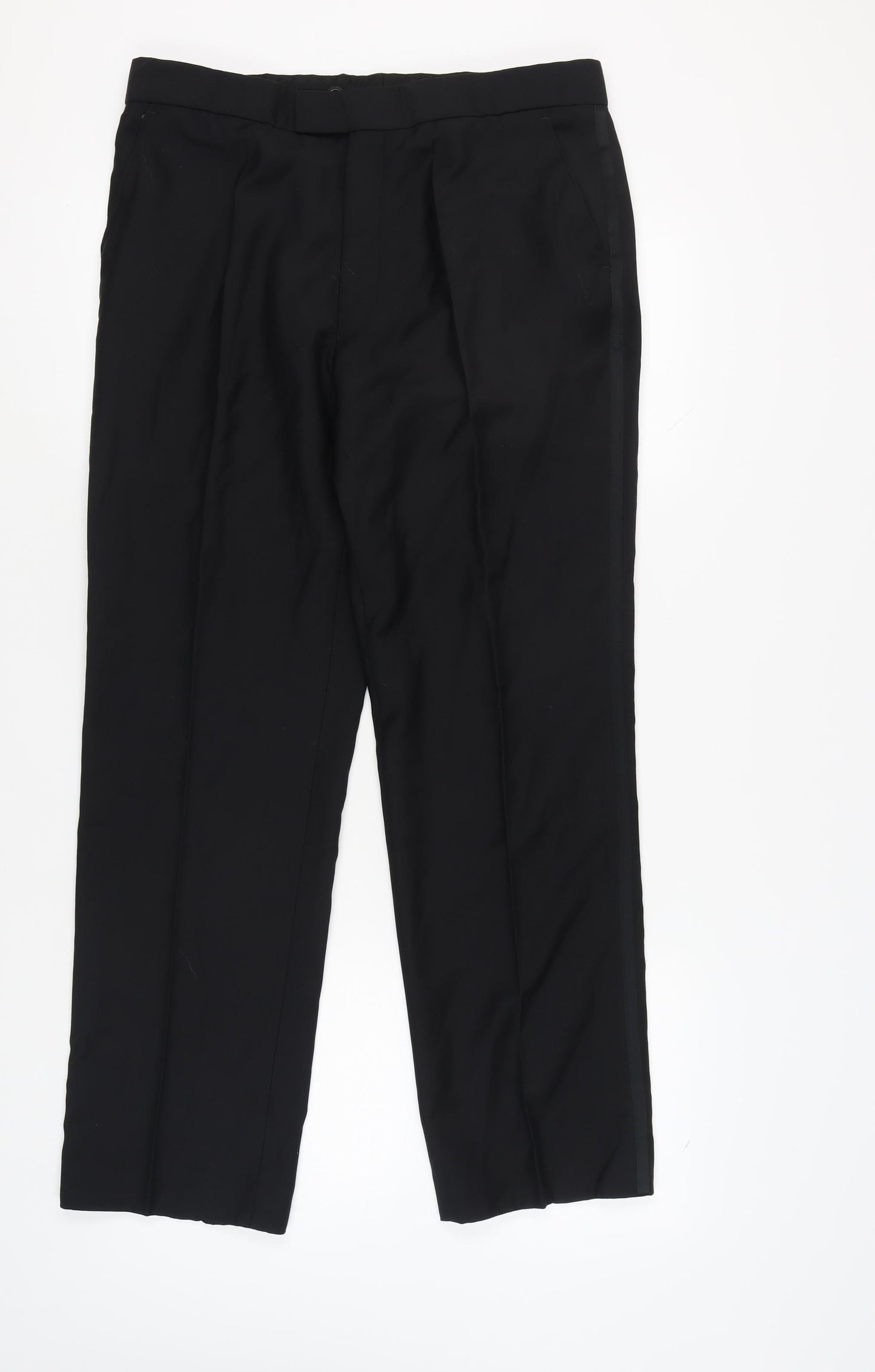 Jeff Banks Men's Black Formal Trousers 36 in