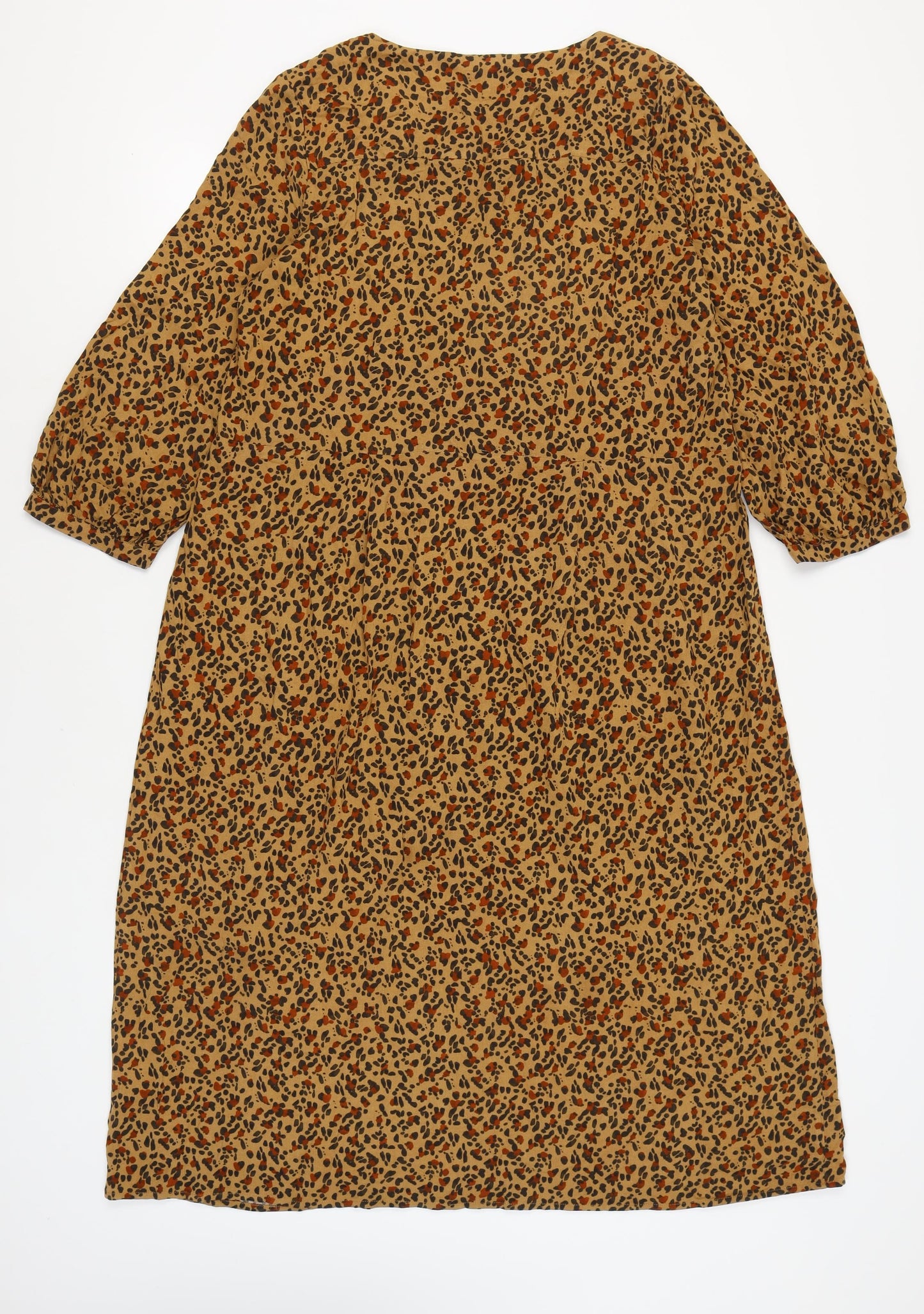 Joules Women's Multicoloured Dress, Size 16, Animal Print