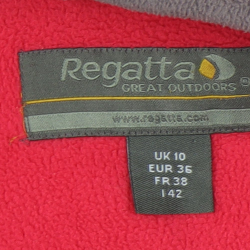 Regatta Women's Red Jacket UK 10 – Full Zip Style