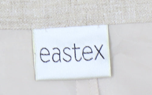 Eastex Women's Beige Midi Skirt Size 18 Polyester