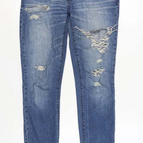 Abercrombie & Fitch Women’s Blue Boyfriend Jeans 24