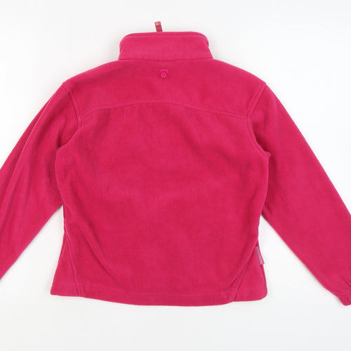 Karrimor Girls Pink Fleece Jacket 9-10 Years, Zip Outdoor Wear